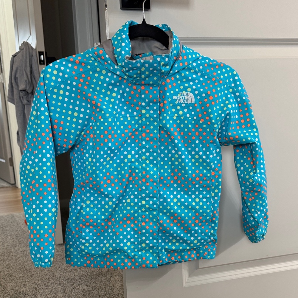 The North Face Kids' Aqua and Orange Swim Jacket